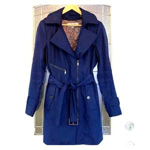 Marc New York / Andrew Marc Blue Trench Coat